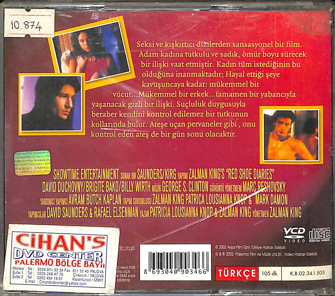 Vahşi Orkide 3 – Red Shoe Diaries (1992) ***ÇOK NADİR FİLM*** VCD Film (İkinci El) VCD27857 - 2