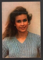 Valeria Kaprisky Büyükboy Kartpostal KRT4960 - Gökçekoleksiyon