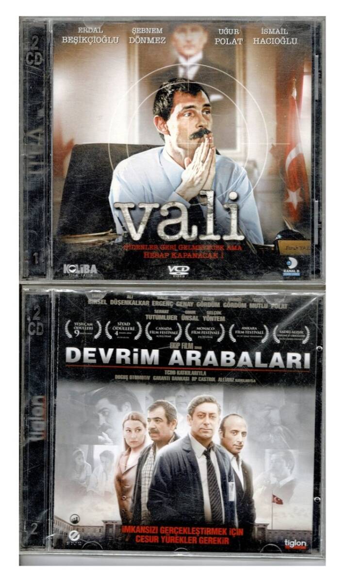 Vali Devrim Arabaları - 2 Adet VCD Film VCD823 - 1