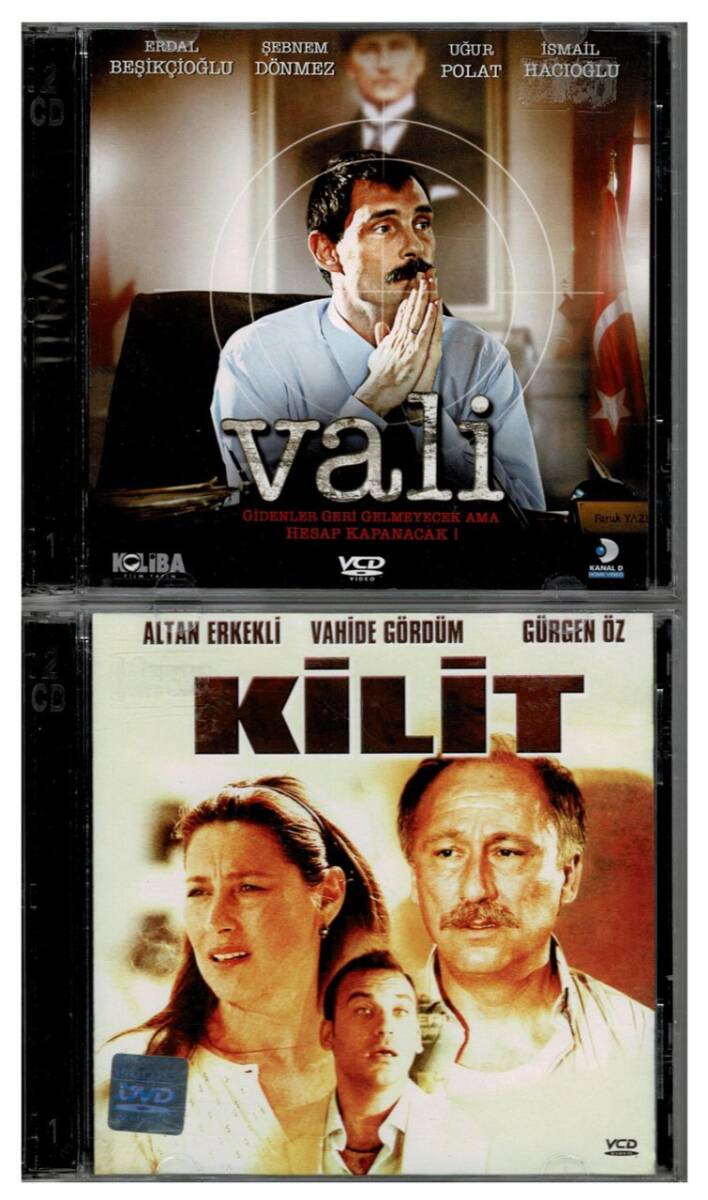 Vali Kilit - 2 Adet VCD Film VCD252 - 1