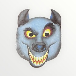 Kızgın Kurt Çocuk Yüz Maskesi AOB4864 - 1