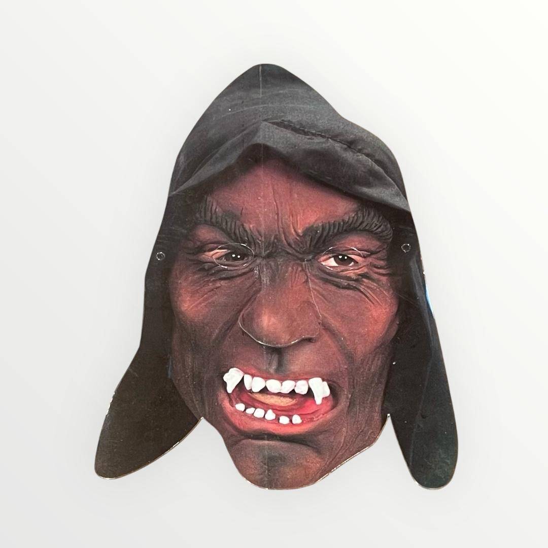 Vampir / Korku Figürü Çocuk Yüz Maskesi AOB4863 - 1