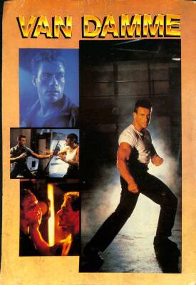 Van Damme Büyük Boy Kartpostal (34x24 cm) KRT13026 - 1