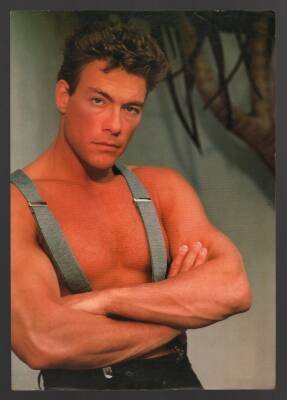 Van Damme Büyük Boy Kartpostal KRT4732 - 1