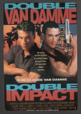 Van Damme Büyük Boy Kartpostal KRT4902 - 1
