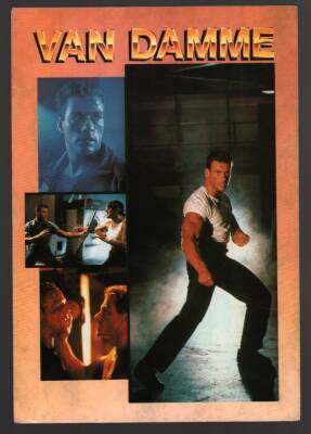 Van Damme Büyük Boy Kartpostal KRT4937 - 1