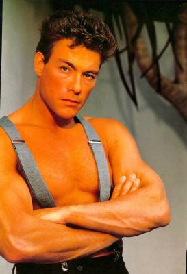 Van Damme Eski Büyük Boy Kartpostal (24x34 cm) KRT12903 - 1