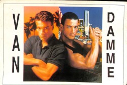 Van Damme Eski Büyük Boy Kartpostal (35x24.5cm) KRT12580 - Gökçekoleksiyon