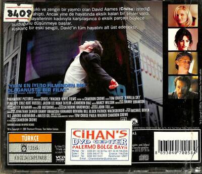 Vanilla Sky (Tom Cruise) VCD Film VCD16888 - 2
