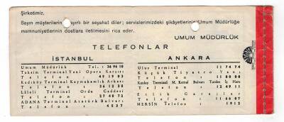Varan Turizim ve Ticaret Ltd. Şti. Otobüsleri Yolcu Bileti EFM1245 - 4