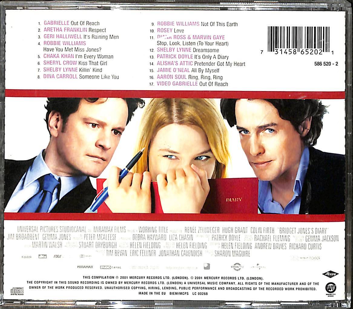 Various - Le Journal De Bridget Jones CD (İkinci El) CD4036 - 2