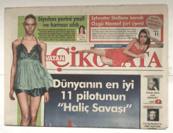 Vatan Çikolata Eki Gazetesi 29 Temmuz 2006 - Dünyanın En İyi 11 Pilotunun Haliç Savaşı GZ5286 - 1