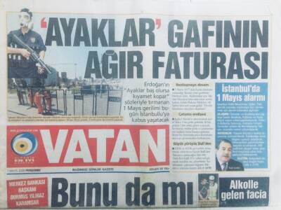 Vatan Gazetesi 1 Mayıs 2008 - Bunu da mı Basın Uydurdu? GZ40656 - 1