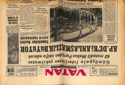 Vatan Gazetesi 1 Nisan 1963 - APdeki Anlaşmazlıklar Büyüyor GZ64817 - 1