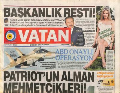 Vatan Gazetesi 1 Şubat 2013 - Fenerli Niang Kartal Oldu - Tarabya Oteli Bugün Açılıyor GZ106715 - 1