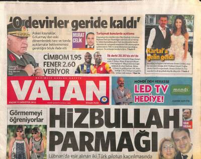 Vatan Gazetesi 11 Ağustos 2013 - Meral Okyayın Hayali Fedaiyle Gerçekleşecek GZ106718 - 1