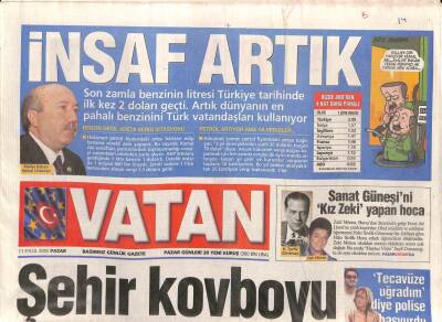 Vatan Gazetesi 11 Eylül 2005 - Sanat Güneşi Zeki Müreni Kız Zeki Yapan Hoca GZ96041 - 1