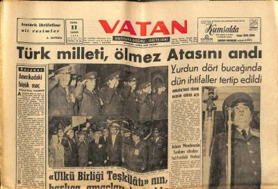 Vatan Gazetesi 11 Kasım 1960 - İmam Hatip Okulları İçin Broşür Yayınlandı GZ78684 - 1