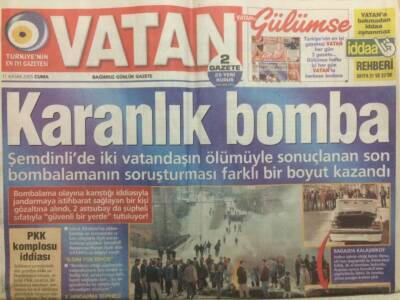 Vatan Gazetesi 11 Kasım 2005 - Türban Yasağına AİHMden Onay GZ29910 - 1