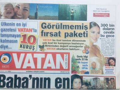 Vatan Gazetesi 12 Aralık 2006 - Babanın En Zor Günleri GZ42130 - 1