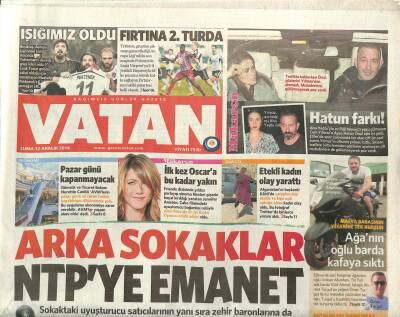 Vatan Gazetesi 12 Aralık 2014 - 22 Bin Doktor Grevde - Dahi Piyanist Finale Yükseldi GZ100311 - 2