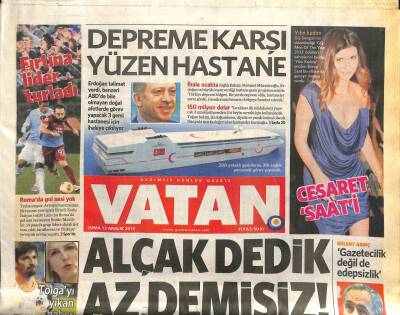 Vatan Gazetesi 13 Aralık 2013 - Davutoğlu-Nalbantyan 4 Yıl Sonra El Sıkıştılar GZ109779 - 1