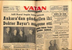 Vatan Gazetesi 13 Mart 1963 - Ankaradan Gönderilen İki Doktor Celal Bayarı Muayene Etti GZ66114 - 2