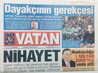 Vatan Gazetesi - 13 Nisan 2005 - Üçünçü Kuşak Koçyiğit, Aydın Doğan Bankacılığa 1 Milyar Euroyla Veda Etti GZ46078 - 1