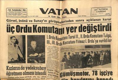 Vatan Gazetesi 14 Eylül 1962 - Gümüşmotor 78 İşçiye Kapılarını Kapadı GZ64885 - 2