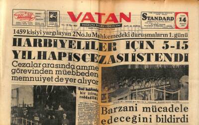 Vatan Gazetesi 14 Haziran 1963 - Profumo Olayı MacMillan Kabinesini Devirecek Mi ? GZ90437 - 1