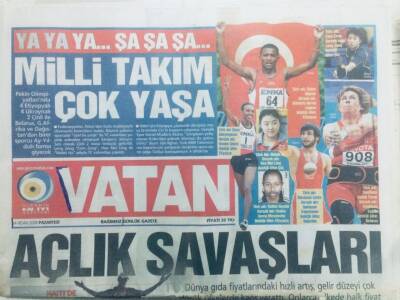 Vatan Gazetesi 14 Nisan 2008 - Milli Takım Çok Yaşa GZ40664 - 1