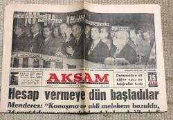Vatan Gazetesi 15 Ekim 1960 GZ192 - 2