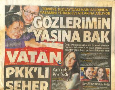 Vatan Gazetesi 15 Mart 2016 - Rusya , Suriyeden Çekiliyor ! GZ116589 - 1