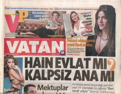 Vatan Gazetesi 17 Mart 2013 - Kıvanç Tatlıtuğa Hayvani Oyunculuk Yorumu - Mourinhoya Kayseri Jesti GZ106772 - 1