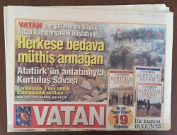 Vatan Gazetesi 17 Ocak 2005 - Sarıgül Baykal İncitti Ama Canı Sağolsun GZ10319 - 2