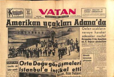 Vatan Gazetesi 17 Temmuz 1958 - Kıbrıstaki İngiliz Paraşütçü Tugayına Hazırol Emri Verildi GZ91474 - 1