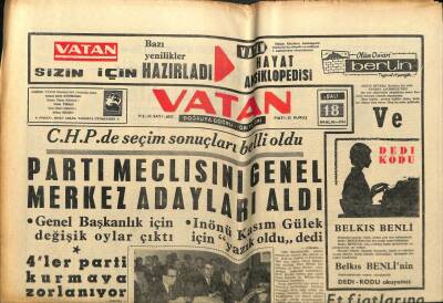 Vatan Gazetesi 18 Aralık 1962 - Anna Langfus Hayatını Kurtaran Erkeği Buldu GZ89192 - 1