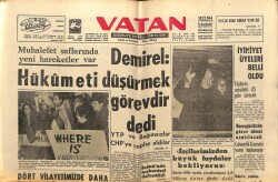 Vatan Gazetesi 18 Aralık 1964 - Muhalefet Saflarında Yeni Hareketler Var GZ64722 - 1