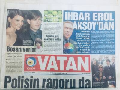 Vatan Gazetesi 18 Nisan 2008 - Hrant Dink Davasında Polisin Raporu Düzmece Çıktı GZ40659 - 1