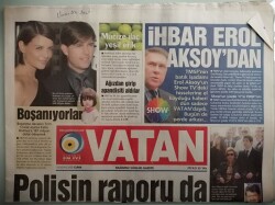Vatan Gazetesi 18 Nisan 2008 Şırnakta Çatışma Bir Şehit Yedi Yaralı - GZ44248 - 2