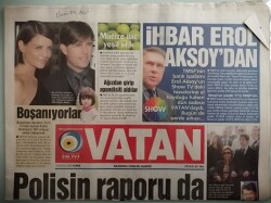 Vatan Gazetesi 18 Nisan 2008 Şırnakta Çatışma Bir Şehit Yedi Yaralı - GZ44248 - 1