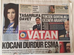 Vatan Gazetesi - 18 Nisan 2012 - Yüksek Güvenlikli Cezaevi Aranıyor - GZ43728 - 1