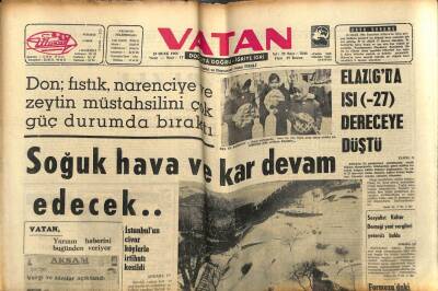 Vatan Gazetesi 19 Ocak 1964 - Çaldıkları Türk Eşyaları İle Rumlar Dükkan Açtı GZ78991 - 1