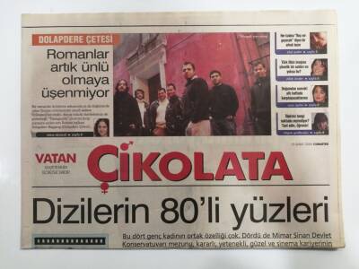 Vatan Gazetesi 19 Şubat 2005-Dizilerin 80li Yüzleri-GZ14460 - 1