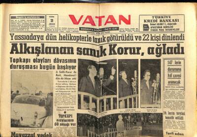 Vatan Gazetesi 2 Aralık 1960 - 600 Lise Mezunu Edebiyat Fakulte Dekanını Hapsetti GZ78878 - 1