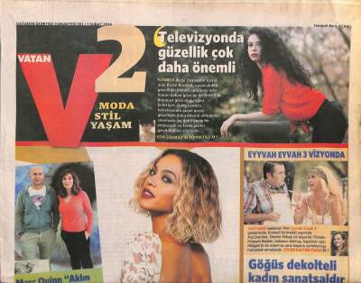 Vatan Gazetesi 2 Eki 1 Şubat 2014 - Marc Quinn Aklın Uykusu İle Alterde GZ105979 - 1