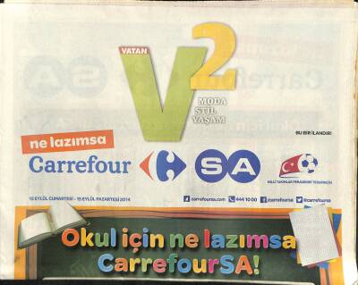 Vatan Gazetesi 2 Eki 13-15 Eylül 2014 - Balıkla 100den Fazla Meze Yapılabilir GZ116430 - 1