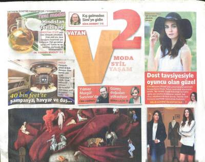 Vatan Gazetesi 2 Eki 14 Kasım 2015 - Doyasıya Sanat GZ104439 - 1