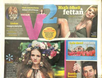 Vatan Gazetesi 2 Eki 15 Nisan 2017 - Tuğba Yurt ,Yaza Destur İle Başlıyor GZ105716 - 1