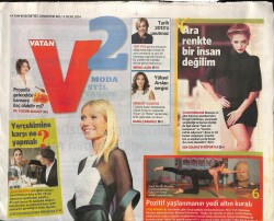 Vatan Gazetesi 2 Eki 4 Ocak 2014 - Burak Çelik Sevgilimin de Spor Yapmasını İsterim GZ100636 - 1
